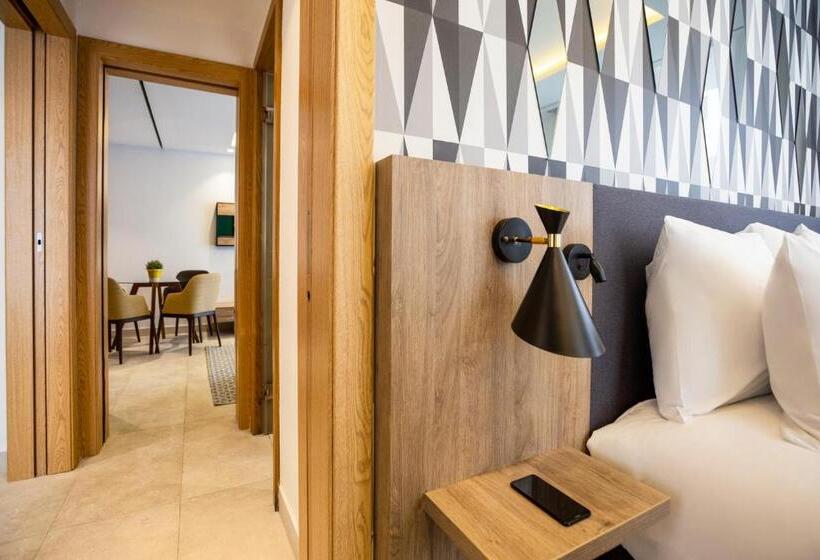 带2个卧室的公寓, Aparthotel Adagio Premium Casablanca City Center