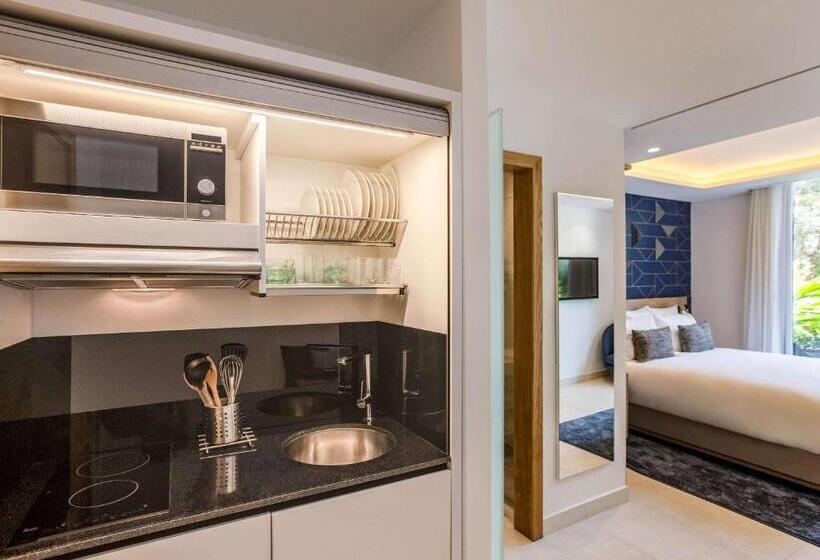 带露台的标准工作室, Aparthotel Adagio Premium Casablanca City Center