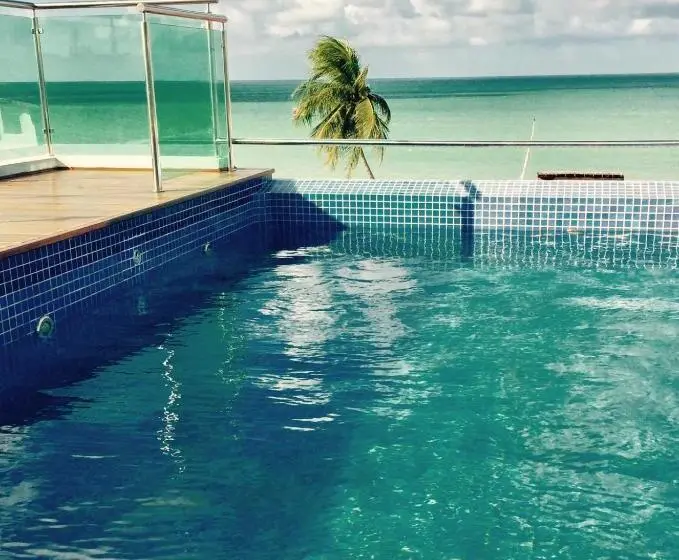 オーシャンビューデラックスルームバルコニー付き, Relais De Charme Boutique Hotel Pititinga
