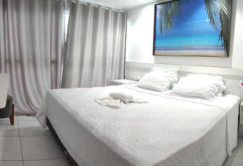 غرفة قياسية مطلّة علي البحر, Pousada Dos Cabanos