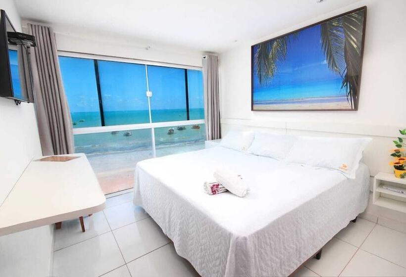 غرفة قياسية مطلّة علي البحر, Pousada Dos Cabanos