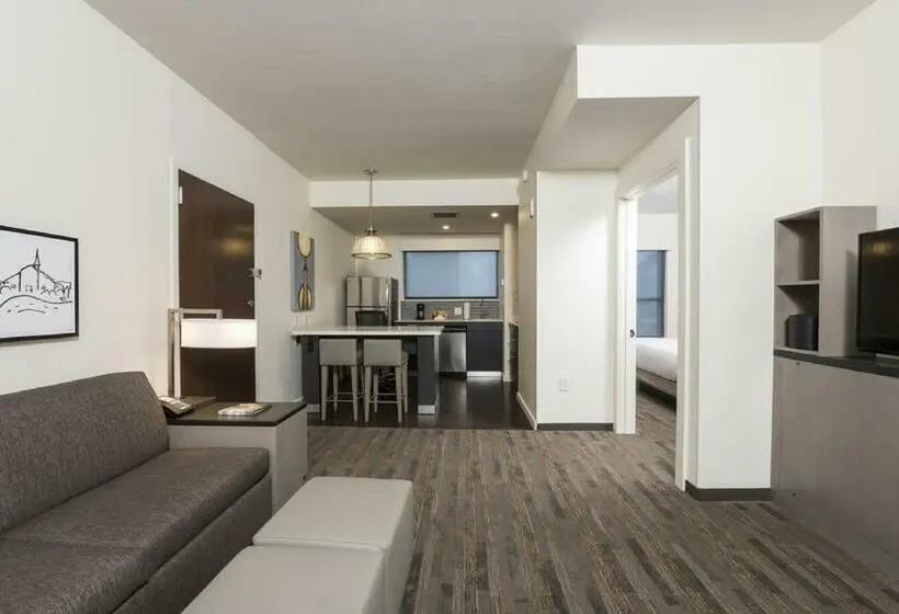 キングサイズベッドのスイートルーム, Hyatt House San Jose/cupertino