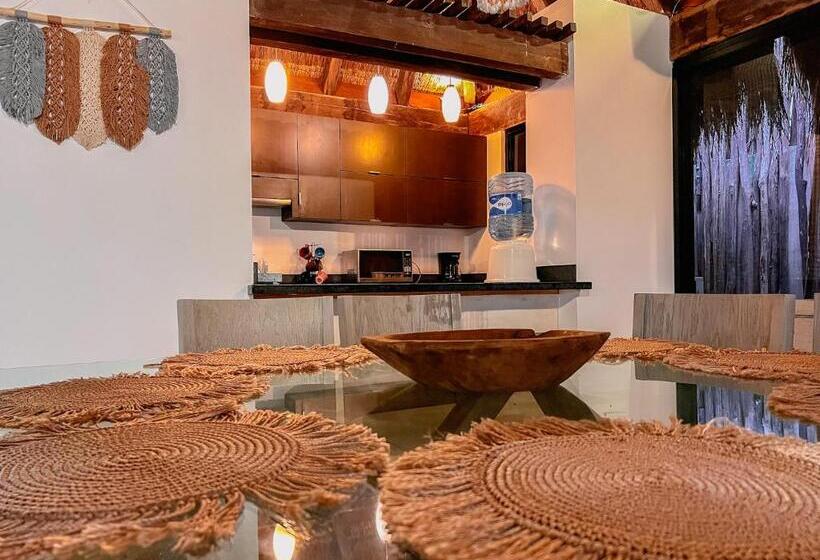 Villa 1 Hálószoba Uszodával, Orchid House Tulum Jungle