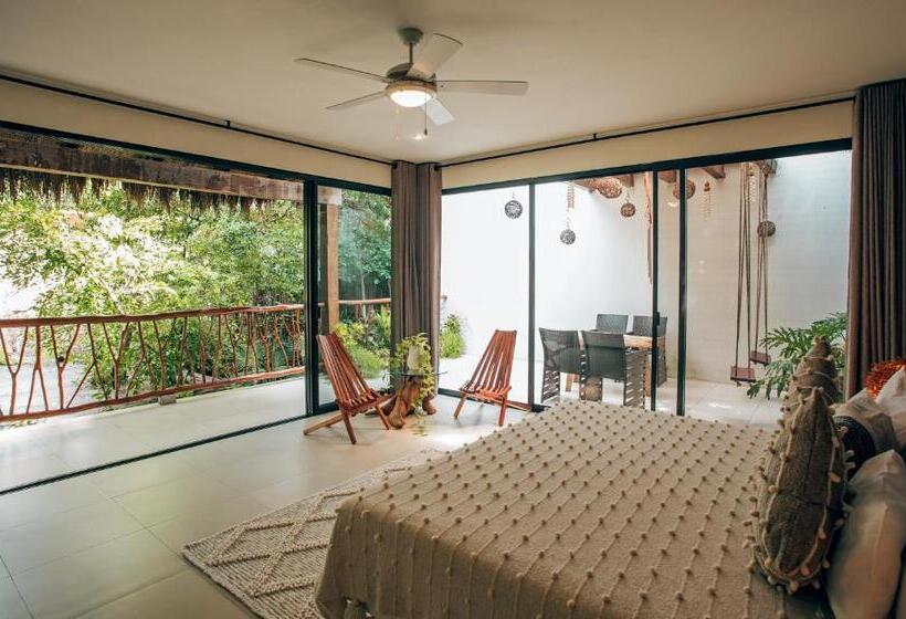 Suite Terasszal, Orchid House Tulum Jungle