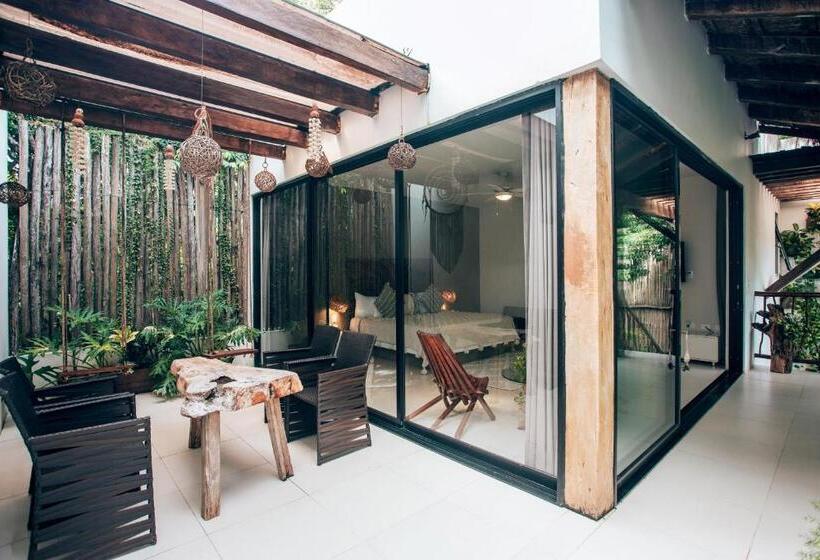 Suite Terasszal, Orchid House Tulum Jungle