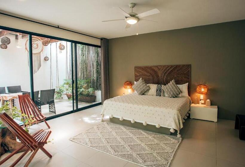 Suite Terasszal, Orchid House Tulum Jungle