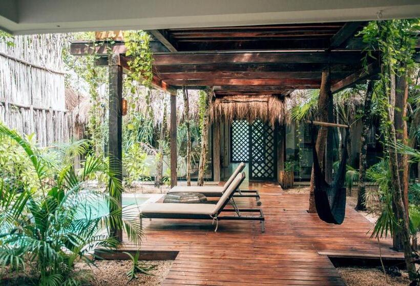 Suite Terasszal, Orchid House Tulum Jungle
