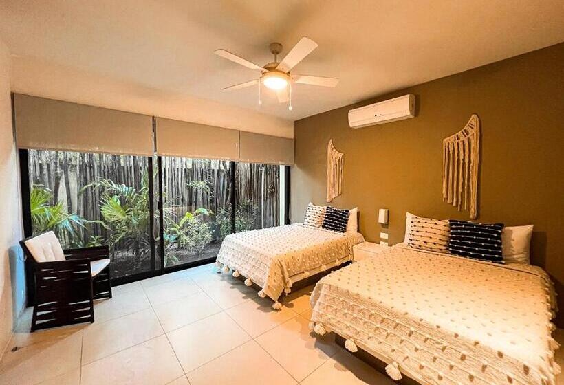 Villa 1 Hálószoba Uszodával, Orchid House Tulum Jungle