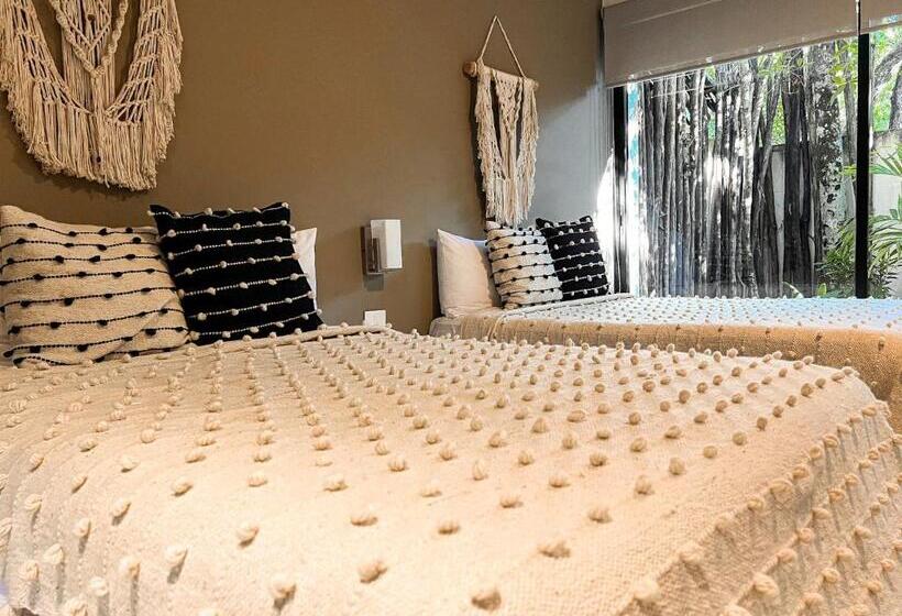 Villa 1 Hálószoba Uszodával, Orchid House Tulum Jungle