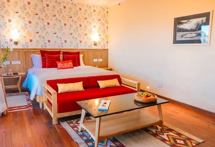 景色の見えるデラックスルーム, Taj Theog Resort & Spa Shimla