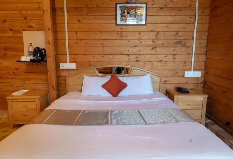 Mökki 1 Makuuhuone, Alcove Resort Vagator