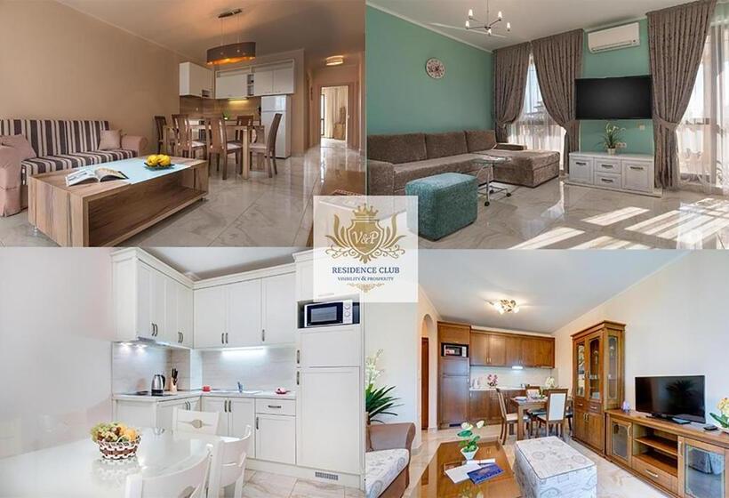 ２ベッドルームアパートメント, Poseidon Vip Residence Club Balneo & Spa Resort