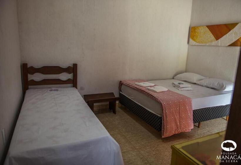 スタンダードトリプルルーム, Pousada Manacá Da Serra
