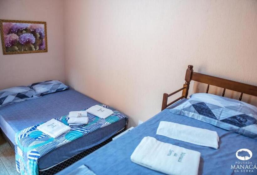 Quarto Quádruplo Estandar, Pousada Manacá Da Serra