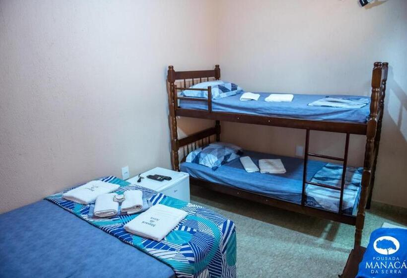 スタンダード４人部屋, Pousada Manacá Da Serra