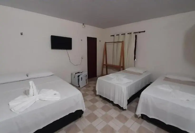 エコノミートリプルルーム, Pedacinho Do Paraiso Pousada