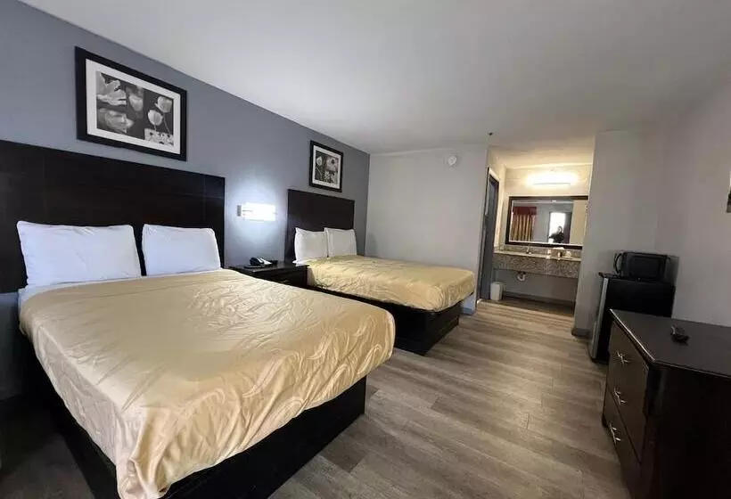 Standard-huone 2 Parivuodetta, Speedway Inn & Suites Griffin Us 19