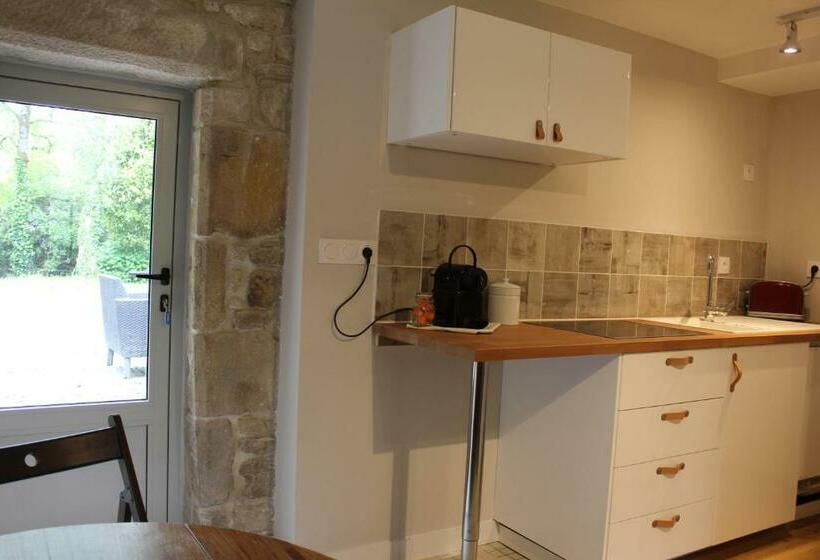 Апартаменты 1 Спальня с Террасой, Manoir Du Moustoir   Hôtel Les Empreintes