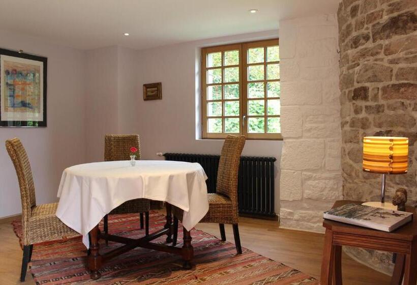 آپارتمان 1 خوابه با چشم‌انداز باغ, Manoir Du Moustoir   Hôtel Les Empreintes