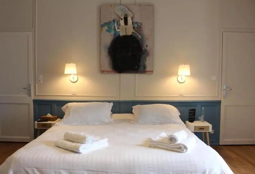 庭の見える１ベッドルームアパートメント, Manoir Du Moustoir   Hôtel Les Empreintes