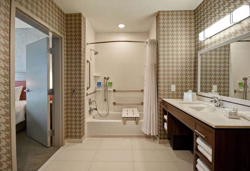 Люкс Адаптированный для Инвалидов, Home2 Suites By Hilton Harvey New Orleans Westbank