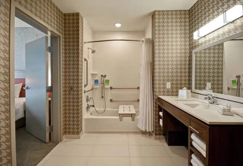 身障者適用スイートルーム, Home2 Suites By Hilton Harvey New Orleans Westbank