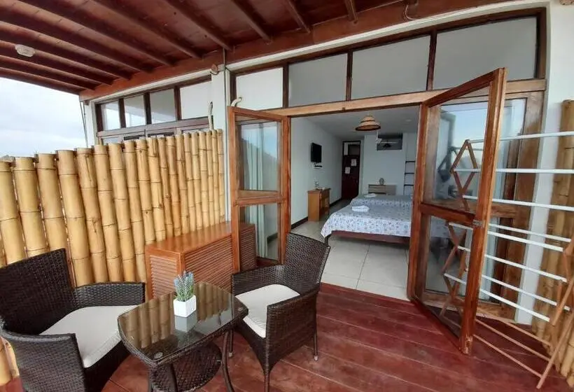 景色の見えるスタンダード4人部屋, Maria Jose Bungalows