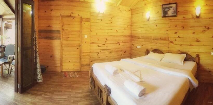 غرفة ديلوكس مزودة بشرفة, Palolem Luxuries Beach Cottages