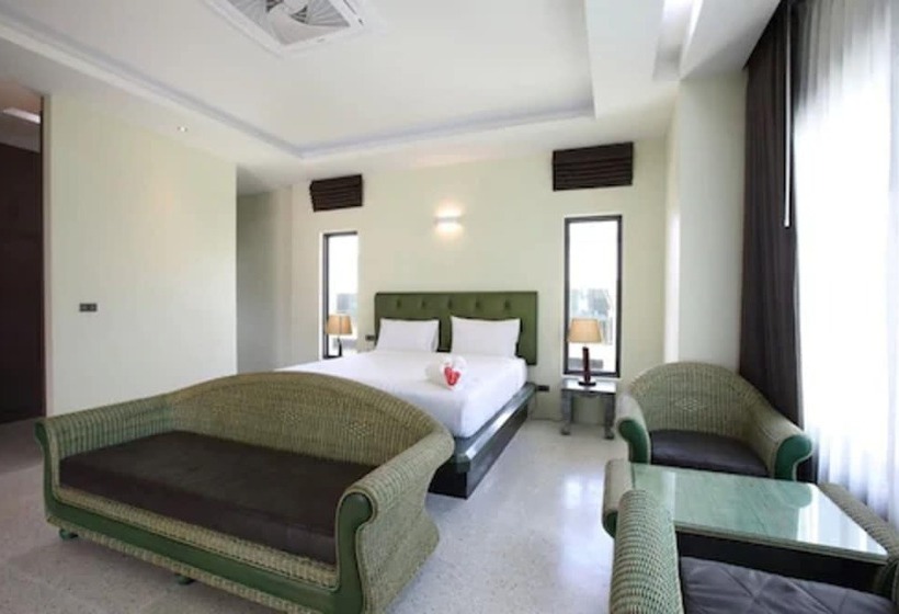 带1个卧室的豪华别墅, Wis Beach Khanom