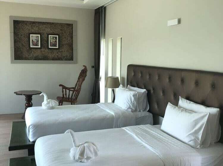 别墅: 1间卧室带游泳池, Wis Beach Khanom