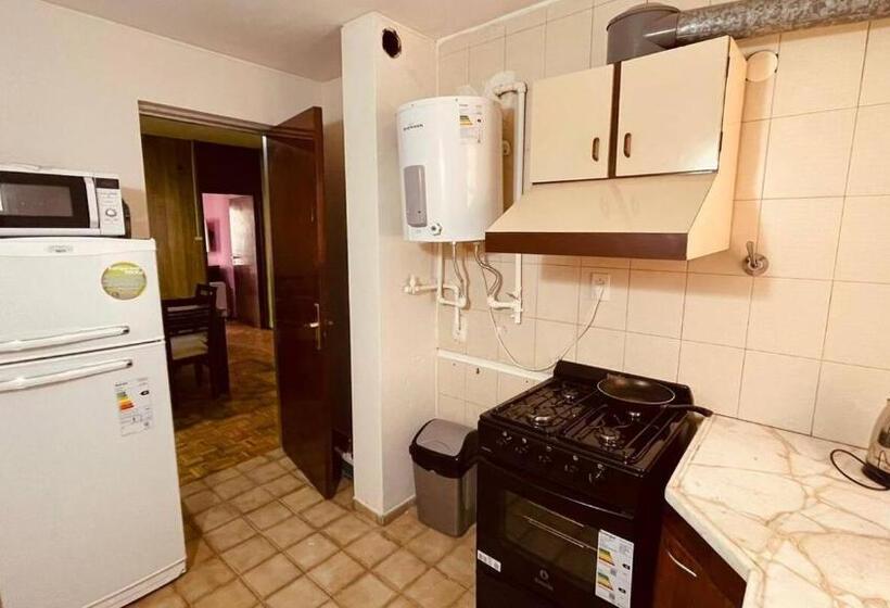 דירה בת חדר שינה 1 עם מרפסת, Black Sheep International Hostel