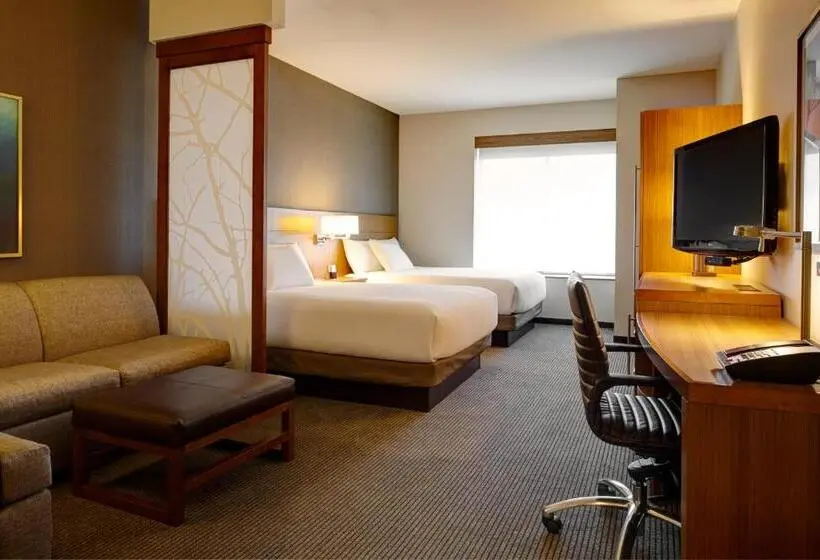 ２ダブルベッドのスタンダードルーム, Hyatt Place Calgary Airport