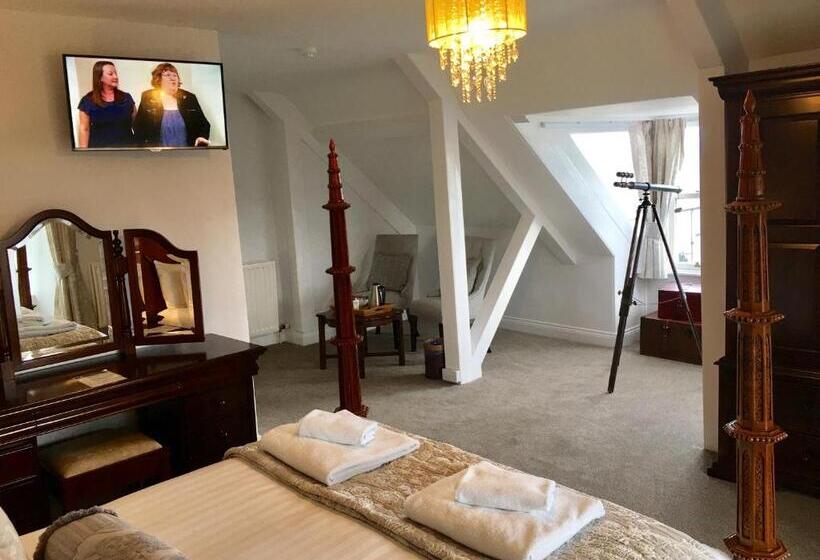 חדר דחוקס עם מיטת קינג, Manor House Hotel Holy Island
