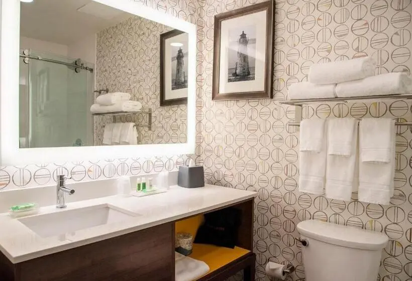 キングサイズベッドのスタンダードルーム, Holiday Inn & Suites   Savannah Airport   Pooler, An Ihg