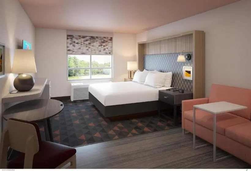 キングサイズベッドのスイートルーム, Holiday Inn & Suites   Savannah Airport   Pooler, An Ihg