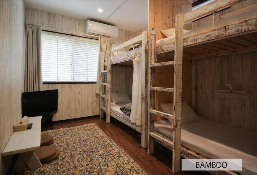 غرفة قياسية رباعية حمام مشترك, Hakone Mori No Yado