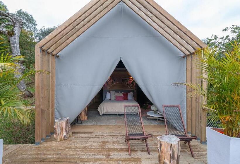 Standaard Bungalow met Uitzicht op de Tuin, Teva Glamping & Retreat