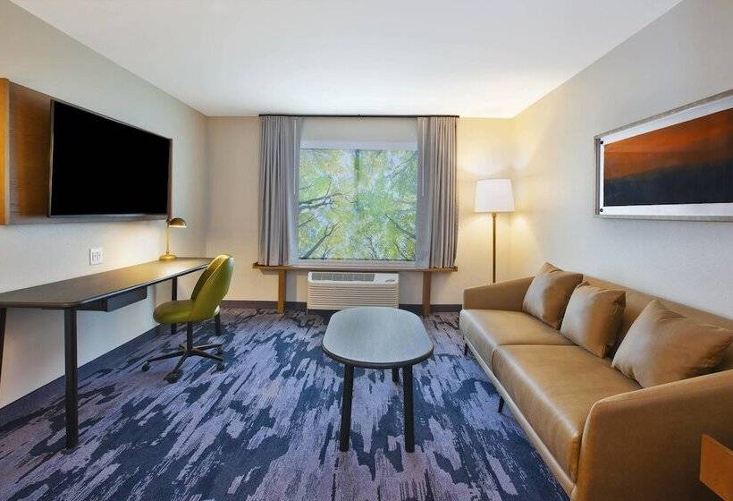 Люкс, Fairfield Inn & Suites By Marriott Flint Grand Blanc