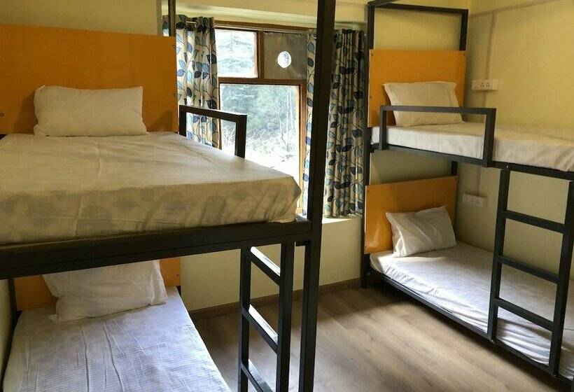 ルームシェアのワンベッド, Moustache Kasol   Hostel