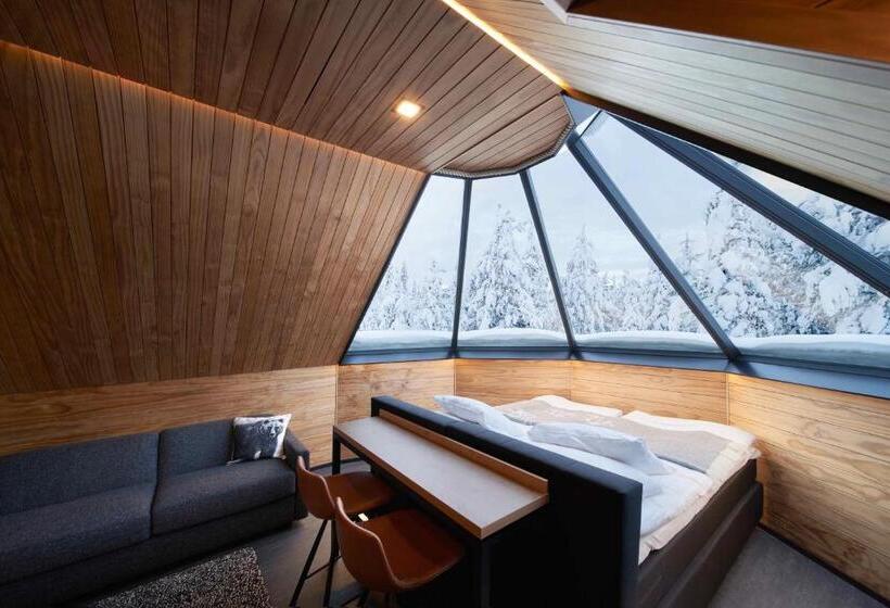 בקתה, Northern Lights Village Levi