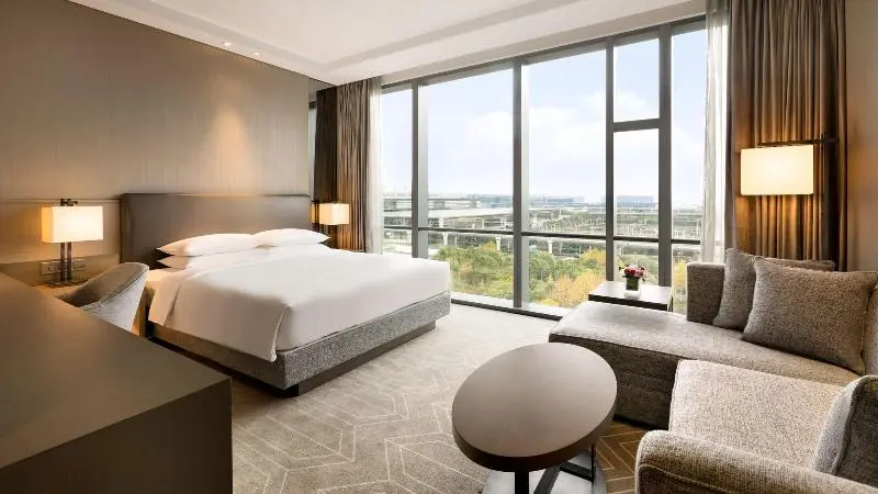 اتاق استاندارد با تخت بزرگ, Hyatt Place Shanghai Hongqiao Cbd