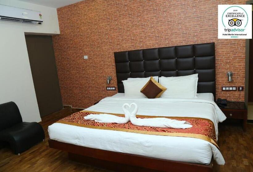 جناح جونيور مزوَّد بشرفة, Merlin International