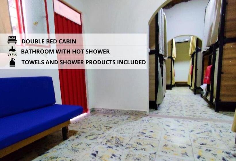 غرفة عائلية حمام مشترك, Hostel Trip Monkey San Gil