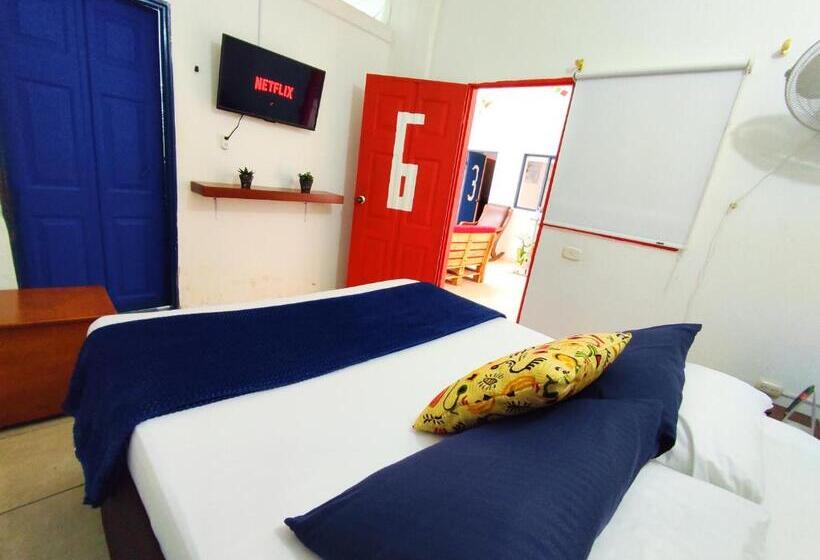 غرفة قياسية, Hostel Trip Monkey San Gil