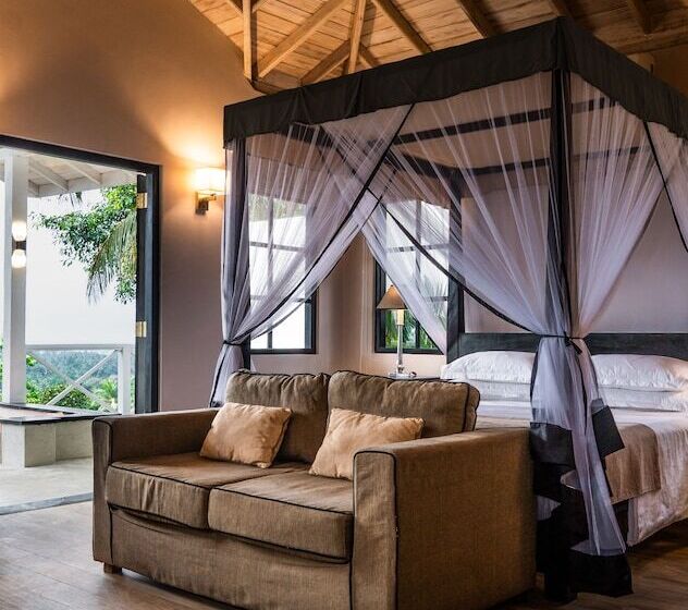 فيلا غرفة نوم واحدة مطلّة علي البحر, Tabula Rasa Resort & Spa