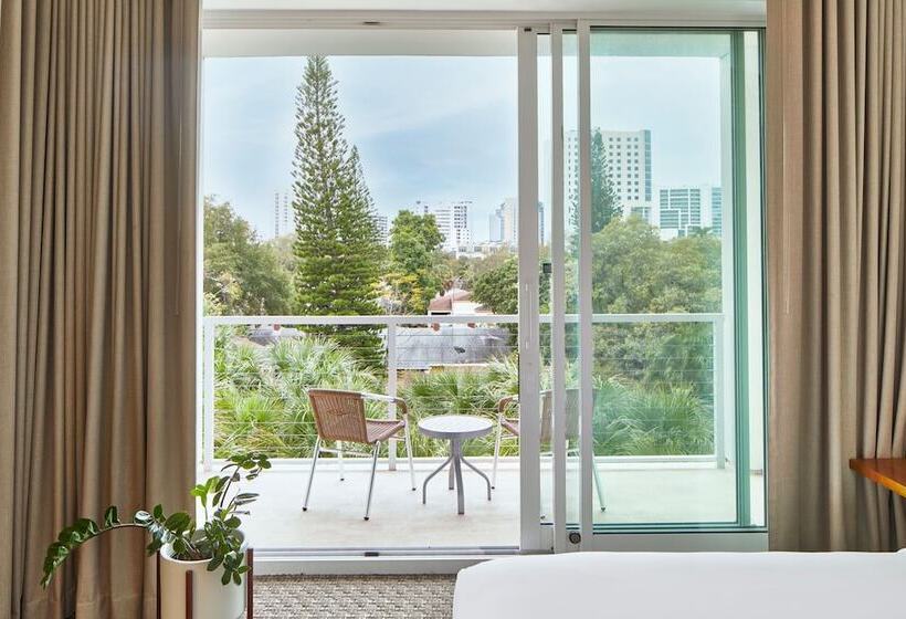 발코니 디럭스 룸, The Sarasota Modern, A Tribute Portfolio