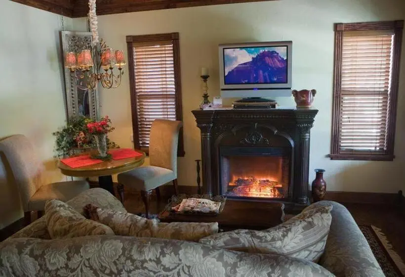 キングサイズベッドのデラックスルーム, Bed And Breakfast On White Rock Creek