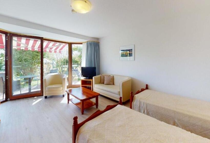 Huoneisto 1 Makuuhuone Terassi, Seepark Appartements