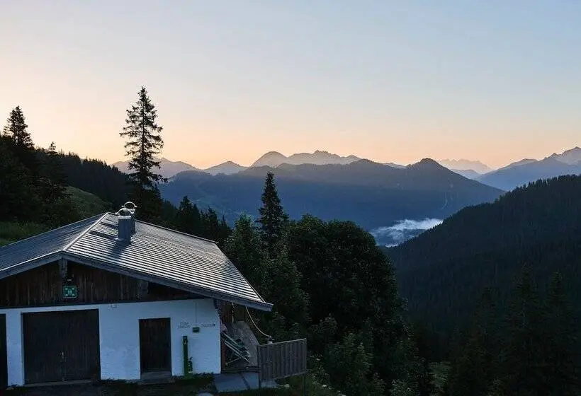 バス共有のスタンダードルーム, Berghotel Altes Wallberghaus