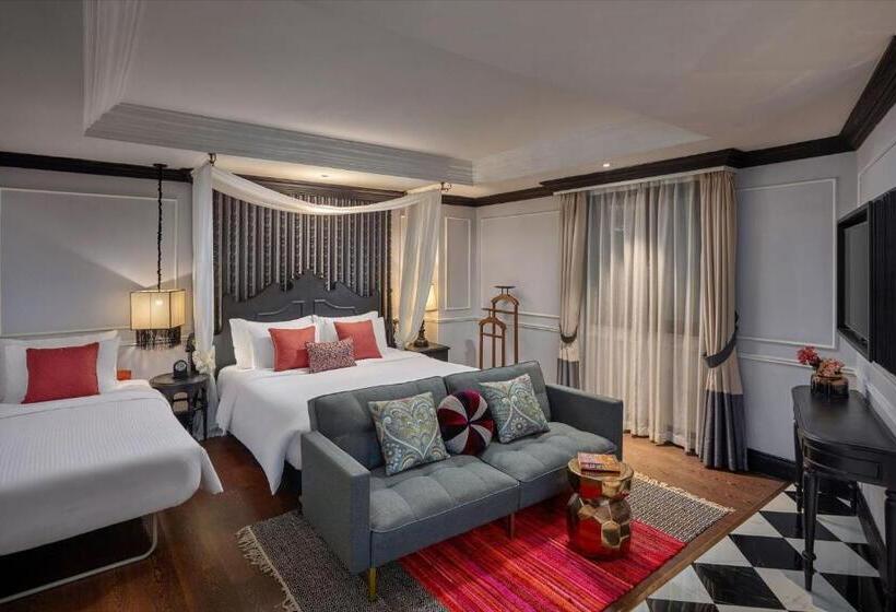 اتاق استاندارد سه تخته با بالکن, Aira Boutique Hanoi Hotel & Spa
